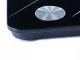 Analytical Bathroom Scales with Bluetooth and LCD Display, Black