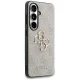 Guess IML Big Metal 4G Case for Samsung Galaxy S26 - Brown