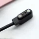 HUL-01 Magnetic Smartwatch Charger 2-pin 2.8mm, 60cm, Black