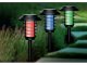 Solar Garden Lamp - Torch with RGB Lighting and Remote Control