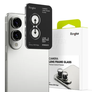 Ringke Camera Lens Protectors for Samsung Galaxy S25 Edge, Clear