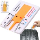 Testera Mērītājs Riepu Nodiluma Dziļuma Protektora Augstuma | Tester Tyre Wear Indicator Tread Depth Gauge