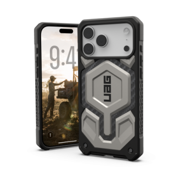 UAG Monarch Pro MagSafe Phone Case Cover iPhone 17 Pro Max - titanium