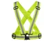 Reflective Harness Vest for Cycling and Running, Green