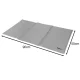 Purlov 90x50 cm Cooling Mat for Pets, Grey