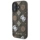 Guess 4G Printed Stripes MagSafe Case for iPhone 16 - Brown
