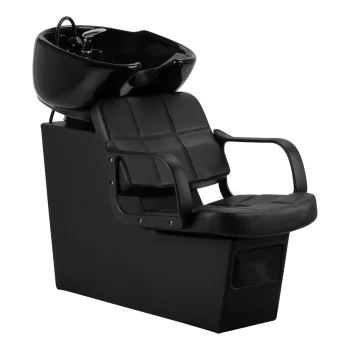 Hairdressing Wash Unit Hair System Komodo, Black