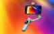 Aochuan Smart X Pro trijų ašių stabilizatorius su RGB apšvietimu, pilkas