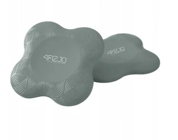4FIZJO Yoga Knee Pads, 2 pcs, Grey