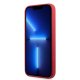 Karl Lagerfeld iPhone 13 Pro / 13 Case Silicone Plaque Red
