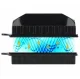 Magnetic Aquarium Glass Cleaner, 11.2x4.5x3.5 cm, Black
