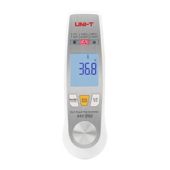Uni-T A63 2-in-1 Food Thermometer with Infrared and Probe