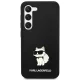 Karl Lagerfeld Samsung Galaxy S24 Case Silicone NFT Choupette, Black