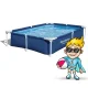 Bestway 56401N Rectangular Frame Pool 221x150x43 cm (16-in-1)