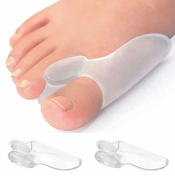 Silicone Toe Separators with Bunion Protector (2 pcs)