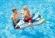 Inflatable Airplane Ride-On with Water Gun INTEX 57536, Blue
