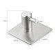 Self Adhesive Clothes Bath Towels Hanger Hook, Silver