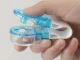 Compact Pill Puncher for Blister Packs, Blue/White