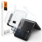 Samsung Galaxy Z Flip 4 (SM-F721) Spigen "EX Fit" + Hinge Film 2x Tempered Glass