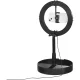 Hama SpotLight FoldUp 102 II LED Ring Light for Smartphone