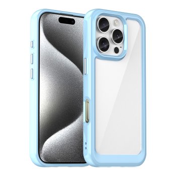 Outer Space Case with Gel Frame iPhone 16 Pro Max - Blue