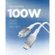 Spigen Essential EB10015CC USB-C to USB-C 100W 150cm Cable - White