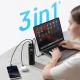 Cuktech PB200U Power Bank 20000mAh 210W 2x USB-C USB-A TFT Display Black