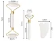 Jade Face Massager Set 3-in-1 Roller and Gua Sha Stone, White