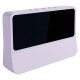 Setty LW2220 Digital LED Alarm Clock, Purple