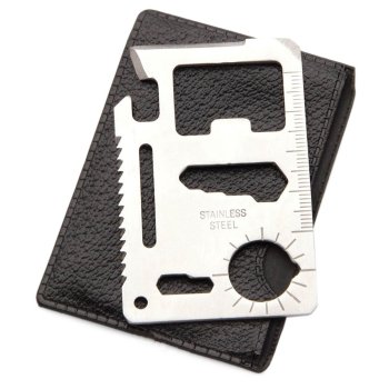 Survival Card Multi-Tool – 11-in-1 Pocket Knife, Outdoor Gear