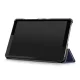 Lenovo Tab M8 (2nd Gen) Tri-fold Stand Leather Case Cover, Blue