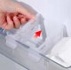 Adjustable Refrigerator Drawer Organizer, 4 pcs, Transparent