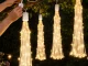Solar LED Garden String Lights with 8 Modes and Dusk Sensor