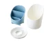 Kitchen Organizer and Cutlery Drainer, Blue