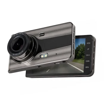 DVR979G Full HD Car Video Recorder with Reversing Camera, Beige