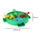 Hungry Frogs Skill Game 4 Players 3+ XXL Green