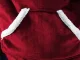 Warm Oversize Blanket Hoodie XXL with Hood, Burgundy
