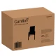 Gardlov 25415 Garden Chairs Set 4 Pcs, Black