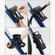 Rockbros LKXR2006 Folding Bike Lock with Key, Black