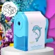 Bakalu Nicekids Mechanical Pencil Sharpener Blue Dolphin