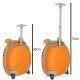Bērnu ceļojumu soma ar riteņiem, koferis, čemodāns, Tīģeris| Kids Travel Luggage Bag Ride On Suitcase