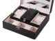 Beautylushh Black Jewelry and Watch Box Organizer