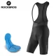 Rockbros RK2002XL Bib Shorts with XL Pad, Black
