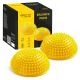 4Fizjo 132 Sensory Half Spheres for Rehabilitation, 16 cm, 2 pcs, Yellow