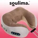 Soulima 19554 Heated Neck Massager, Grey/Beige
