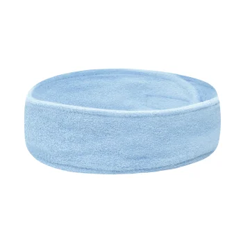 Terry Cloth Cosmetic Headband, Blue