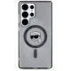 Karl Lagerfeld Button Karl Head MagSafe dėklas, skirtas Samsung Galaxy S25 Ultra, juodas