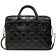 Guess Quilted 4G 16\" Laptop Bag, Black