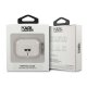 Karl Lagerfeld Karl\'s Head AirPods Pro maciņš Sudraba