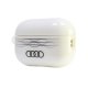 Audi IML Geometric Pattern Case for AirPods Pro 2 White